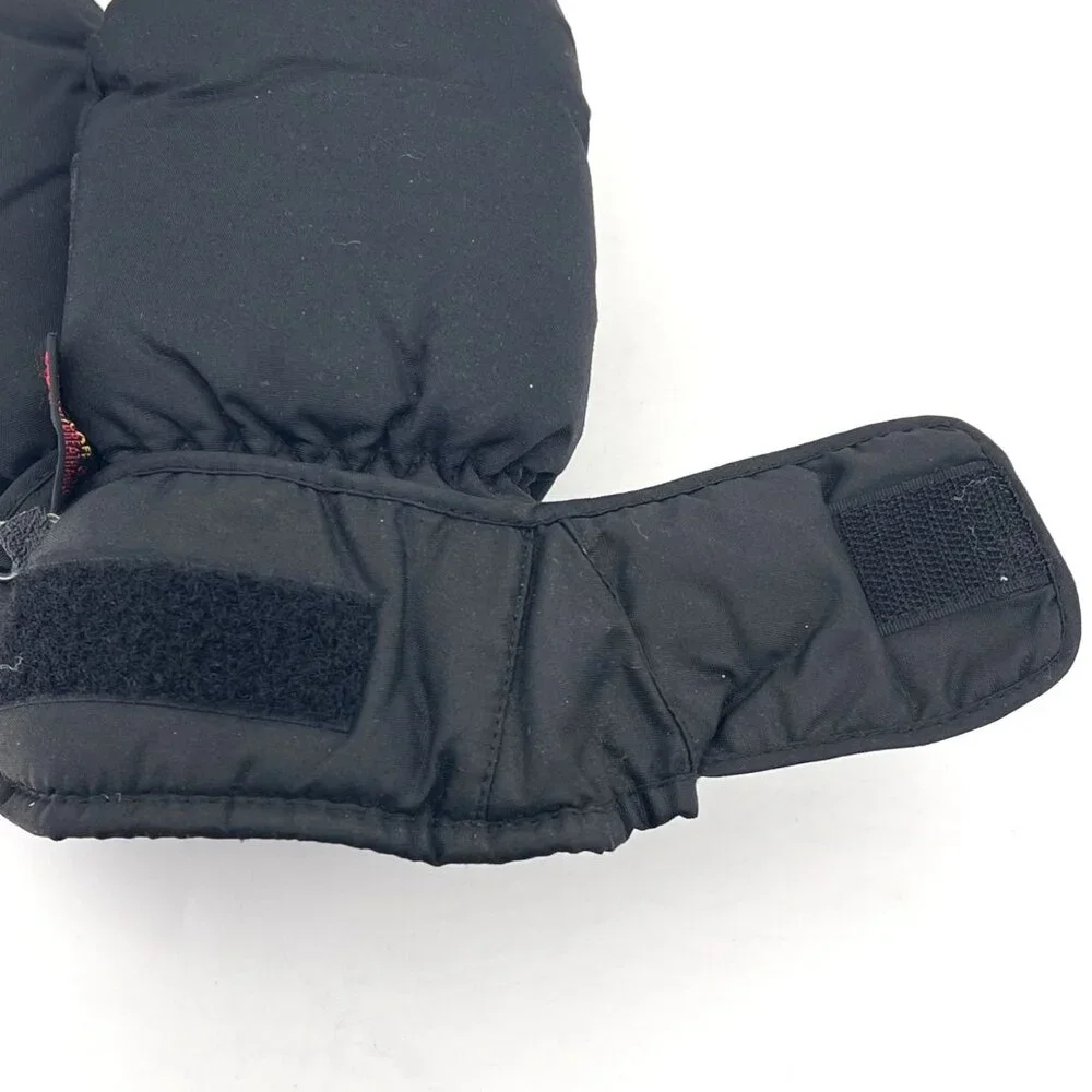 Wells Lamont Hotfingers Microlar Waterproof Breathable Mittens Youth Small Black - Picture 8 of 11